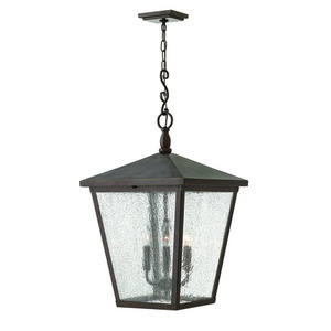 H1428RB Trellis Hanging Hanging Lantern - Regency Bronze