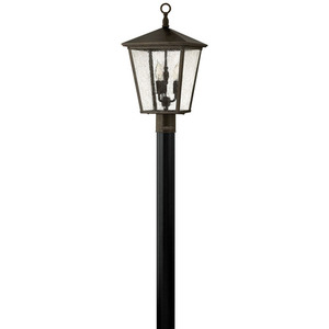 H1431RBLL Trellis Post Light Post Lights - Regency Bronze