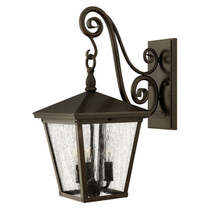 H1434RBLL Trellis Entrance Outdoor Wall Light - Regency Bronze