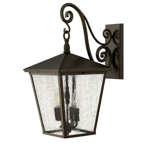 H1435RBLL Trellis Entrance Outdoor Wall Light - Regency Bronze