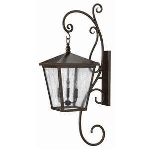 H1439RB Trellis Entrance Outdoor Wall Light - Regency Bronze