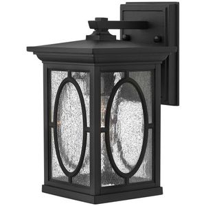 H1490BKGU24 Randolph Entrance Outdoor Wall Light - Black