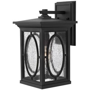 H1494BKGU24 Randolph Entrance Outdoor Wall Light - Black