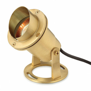 H1539BS Submersible Pond Light Accent Lighting Landscape Light - Brass