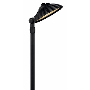 H1558BK Shell Path Lighting Landscape Light - Black