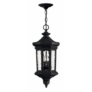 H1602MB Raley Hanging Hanging Lantern - Museum Black