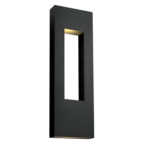 H1639SKLL Atlantis Entrance Outdoor Wall Light - Satin Black