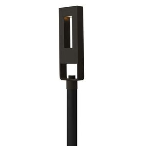 H1641SKLL Atlantis Post Light Post Lights - Satin Black