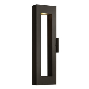 H1644SKLED Atlantis Entrance Outdoor Wall Light - Satin Black