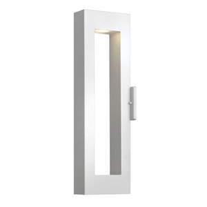 H1644SW Atlantis Entrance Outdoor Wall Light - Satin White