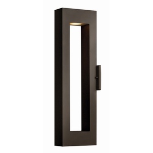 H1644BZLED Atlantis Entrance Outdoor Wall Light - Bronze