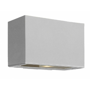 H1645TT Atlantis Entrance Outdoor Wall Light - Titanium