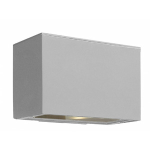 H1646TT Atlantis Entrance Outdoor Wall Light - Titanium