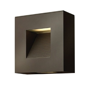 H1647BZL720 Luna Entrance Outdoor Wall Light - Bronze