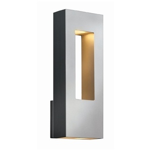 H1648TTLED Atlantis Entrance Outdoor Wall Light - Titanium