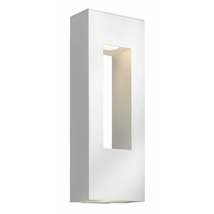 H1649SWL720 Atlantis Entrance Outdoor Wall Light - Satin White