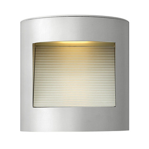 H1659TT Luna Entrance Outdoor Wall Light - Titanium