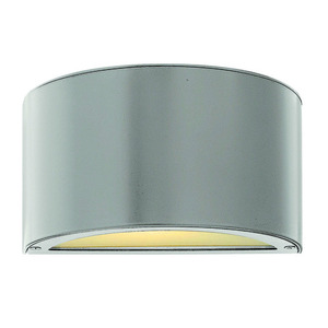 H1661TT Luna Entrance Outdoor Wall Light - Titanium