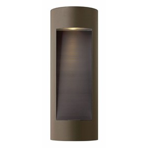 H1664BZ Luna Entrance Outdoor Wall Light - Bronze