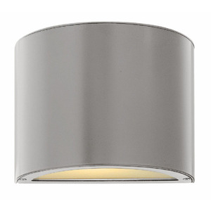 H1667TT Luna Entrance Outdoor Wall Light - Titanium