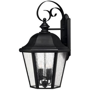 H1675BKLED Edgewater Entrance Outdoor Wall Light - Black