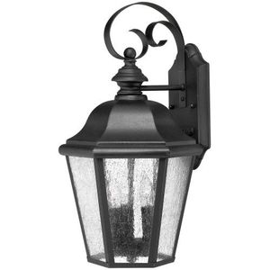 H1676BKLED Edgewater Entrance Outdoor Wall Light - Black