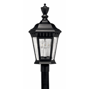 H1707BK Camelot Post Light Post Lights - Black