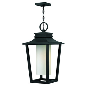 H1742BKLED Sullivan Hanging Hanging Lantern - Black