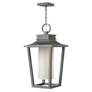 H1742HE Sullivan Hanging Hanging Lantern - Hematite