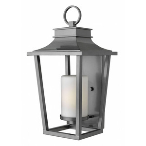 H1745HE Sullivan Entrance Outdoor Wall Light - Hermatite