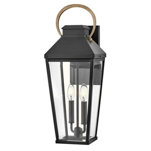 H17504BK Dawson Entrance Outdoor Wall Light - Black