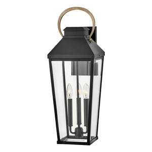 H17505BK Dawson Entrance Outdoor Wall Light - Black