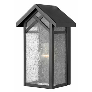 H1797BK Holobrook Entrance Outdoor Wall Light - Black