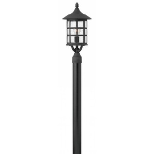 H1801BKLED Freeport Post Light Post Lights - Black