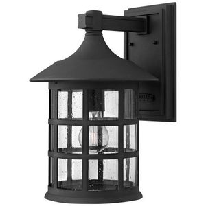 H1805BKGU24 Freeport Entrance Outdoor Wall Light - Black