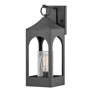 H18080DSZ Amina Entrance Outdoor Wall Light - Distressed Zinc