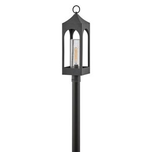 H18081DSZ Amina Post Light Post Lights - Distressed Zinc