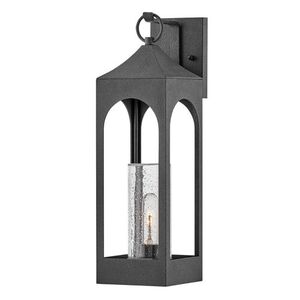 H18084DSZ Amina Entrance Outdoor Wall Light - Distressed Zinc