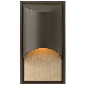 H1830BZGU24 Cascade Entrance Outdoor Wall Light - Bronze