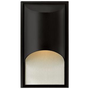 H1830SKGU24 Cascade Entrance Outdoor Wall Light - Satin Black