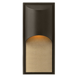 H1834BZ Cascade Entrance Outdoor Wall Light - Bronze