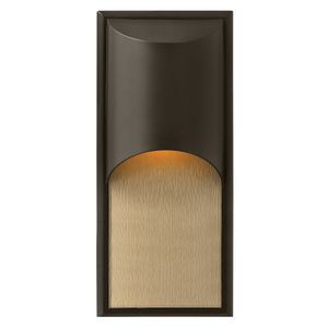 H1834BZGU24 Cascade Entrance Outdoor Wall Light - Bronze