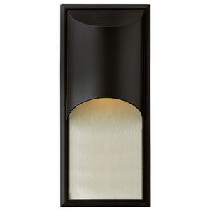 H1834SK Cascade Entrance Outdoor Wall Light - Satin Black