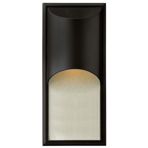 H1834SKGU24 Cascade Entrance Outdoor Wall Light - Satin Black