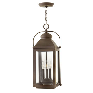 H1852LZLL Anchorage Hanging Hanging Lantern - Light Oiled Bronze