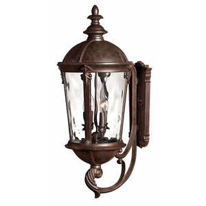 H1895RK Windsor Entrance Outdoor Wall Light - River Rock