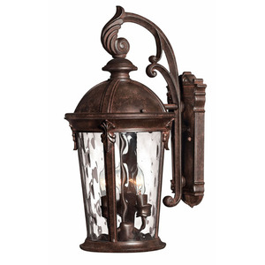 H1898RK Windsor Entrance Outdoor Wall Light - River Rock