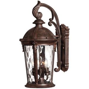 H1898RKLED Windsor Entrance Outdoor Wall Light - River Rock