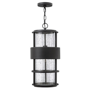 H1902SK Saturn Hanging Hanging Lantern - Satin Black