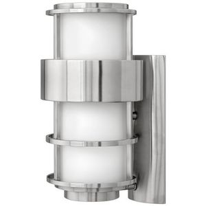 H1904SSGU24 Saturn Entrance Outdoor Wall Light - Stainless Steel